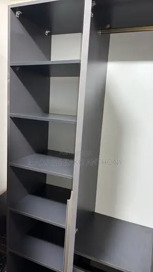 Wardrobe With Two Doors and Shoe Rack