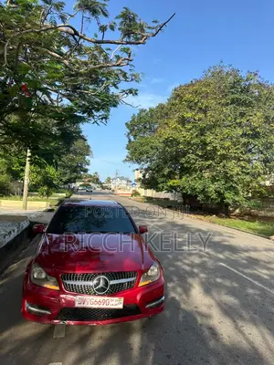 Mercedes-Benz C250 2014 Red