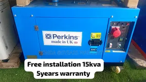 Perkins 15kva Power Generator – Remote Start, Excellent Condition