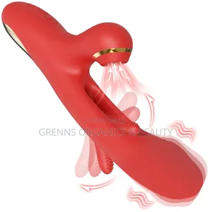3in1 Rabbit Vibrator Suction Tapping Flapping G-Spot Massager