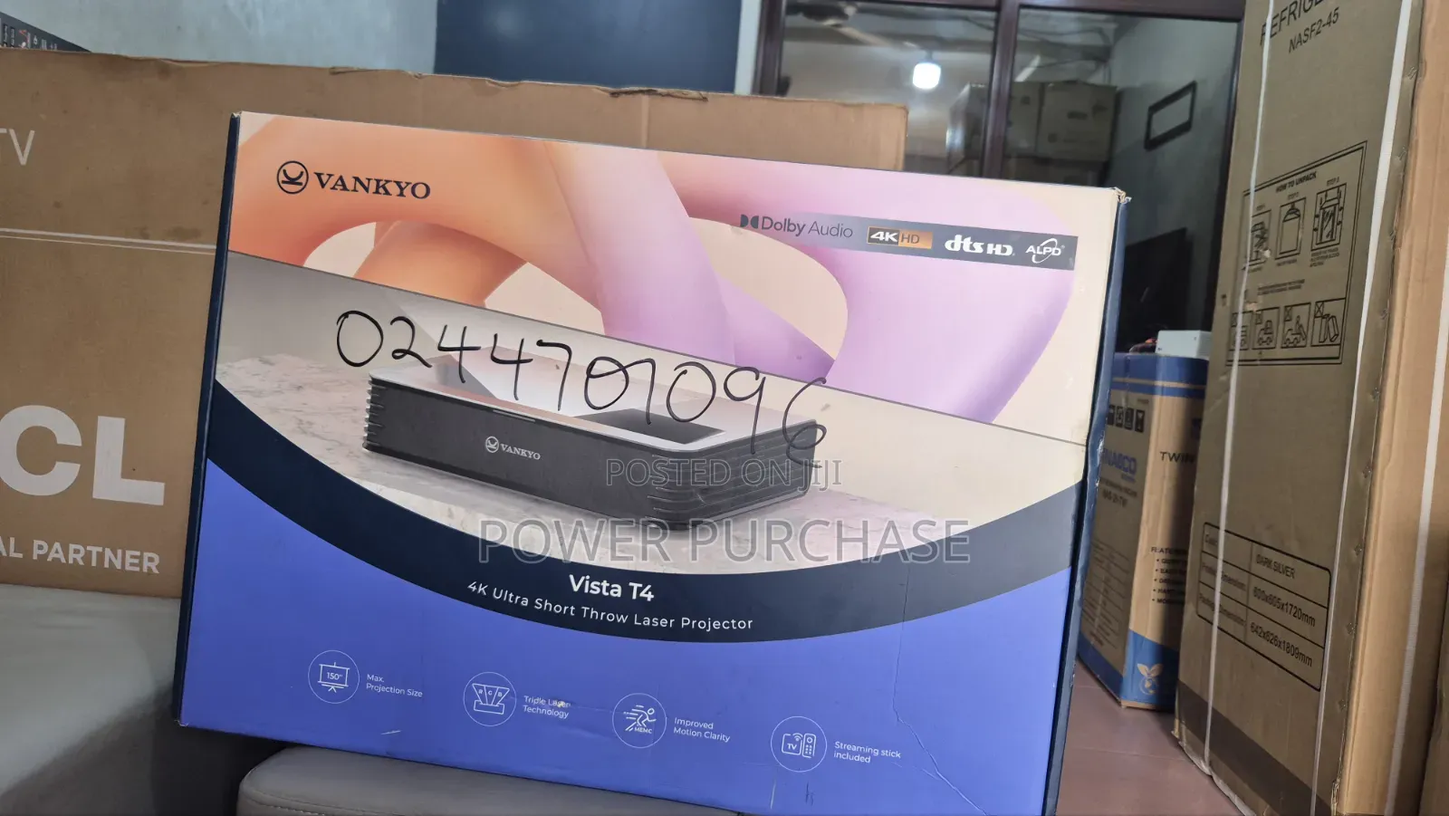 Vibrant Vankyo Vista T4 Projector