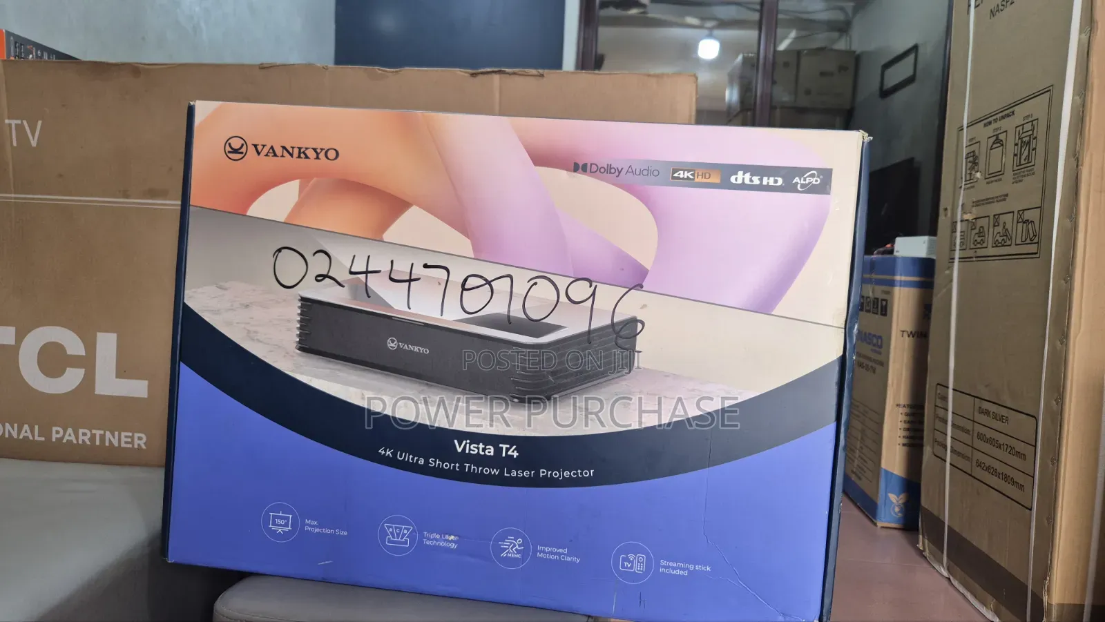 Vibrant Vankyo Vista T4 Projector
