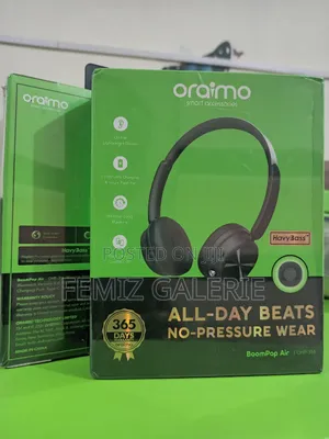 Oraimo Boompop Air Lightweight on-Ear Wireless Headphones