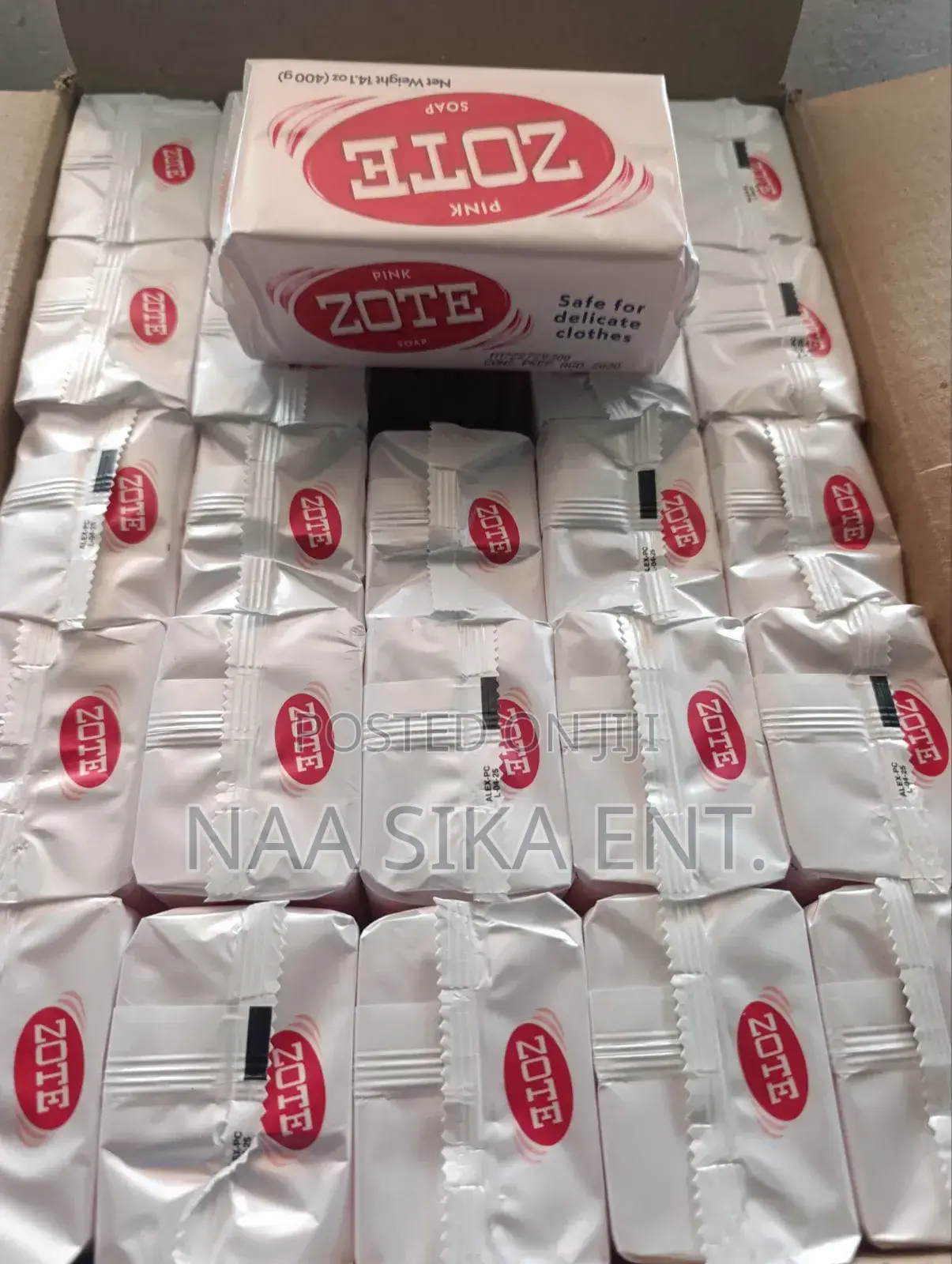 Zote Laundry Soap. Pink Colour