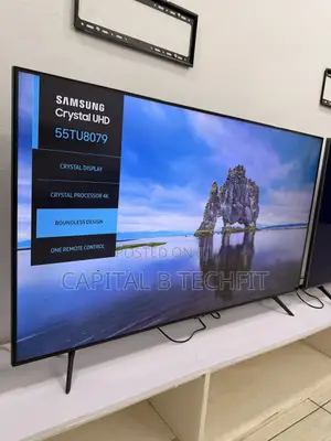 55inches Crystal Uhd HDR Led Smart Samsung Machine L