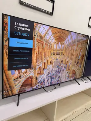 55inches Crystal Uhd HDR Led Smart Samsung Machine L