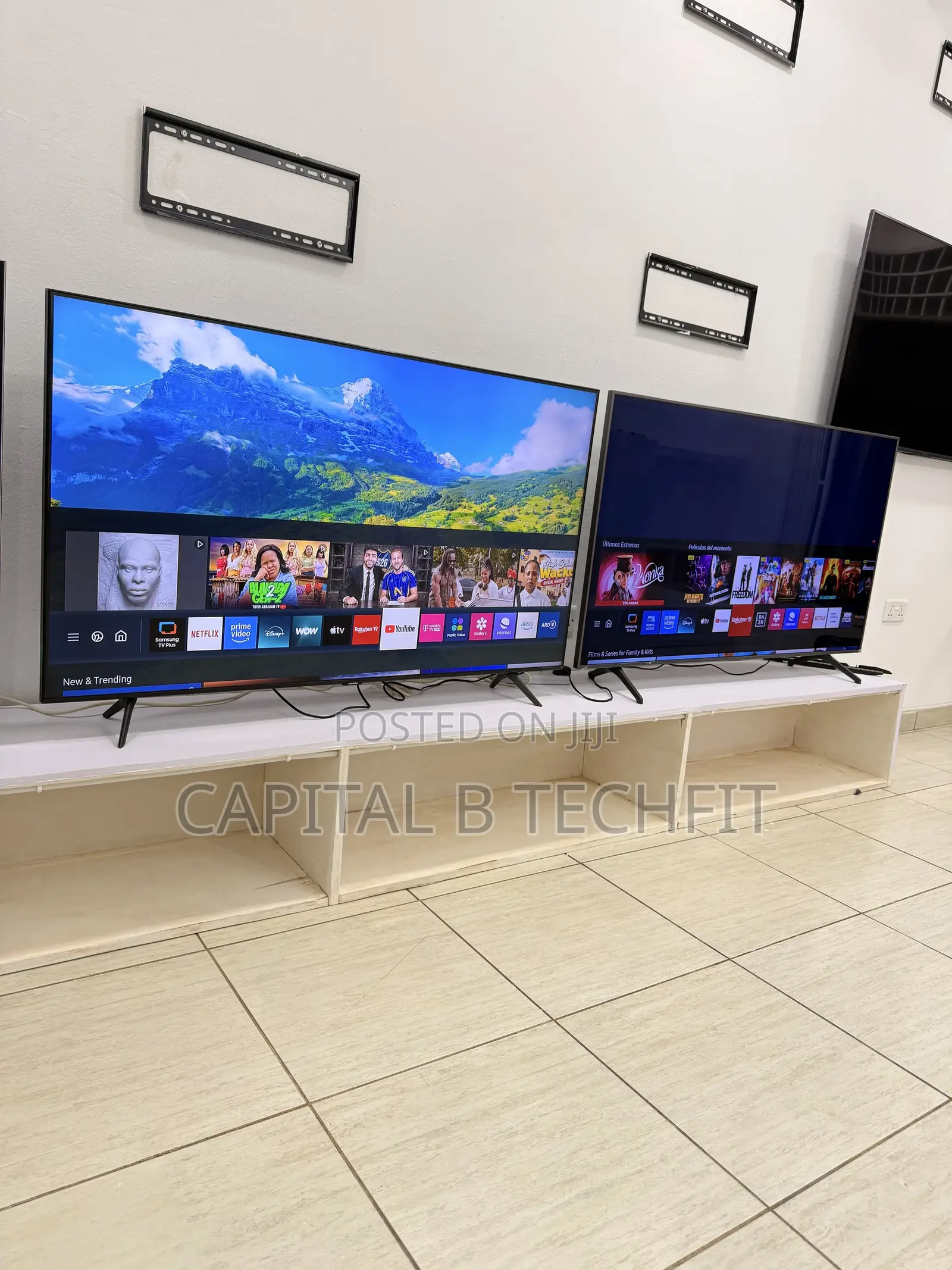55inches Crystal Uhd HDR Led Smart Samsung Machine L