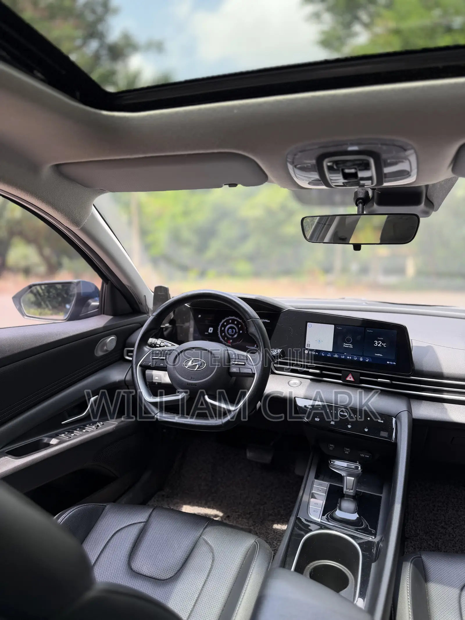 Hyundai Elantra Limited 2021 Blue
