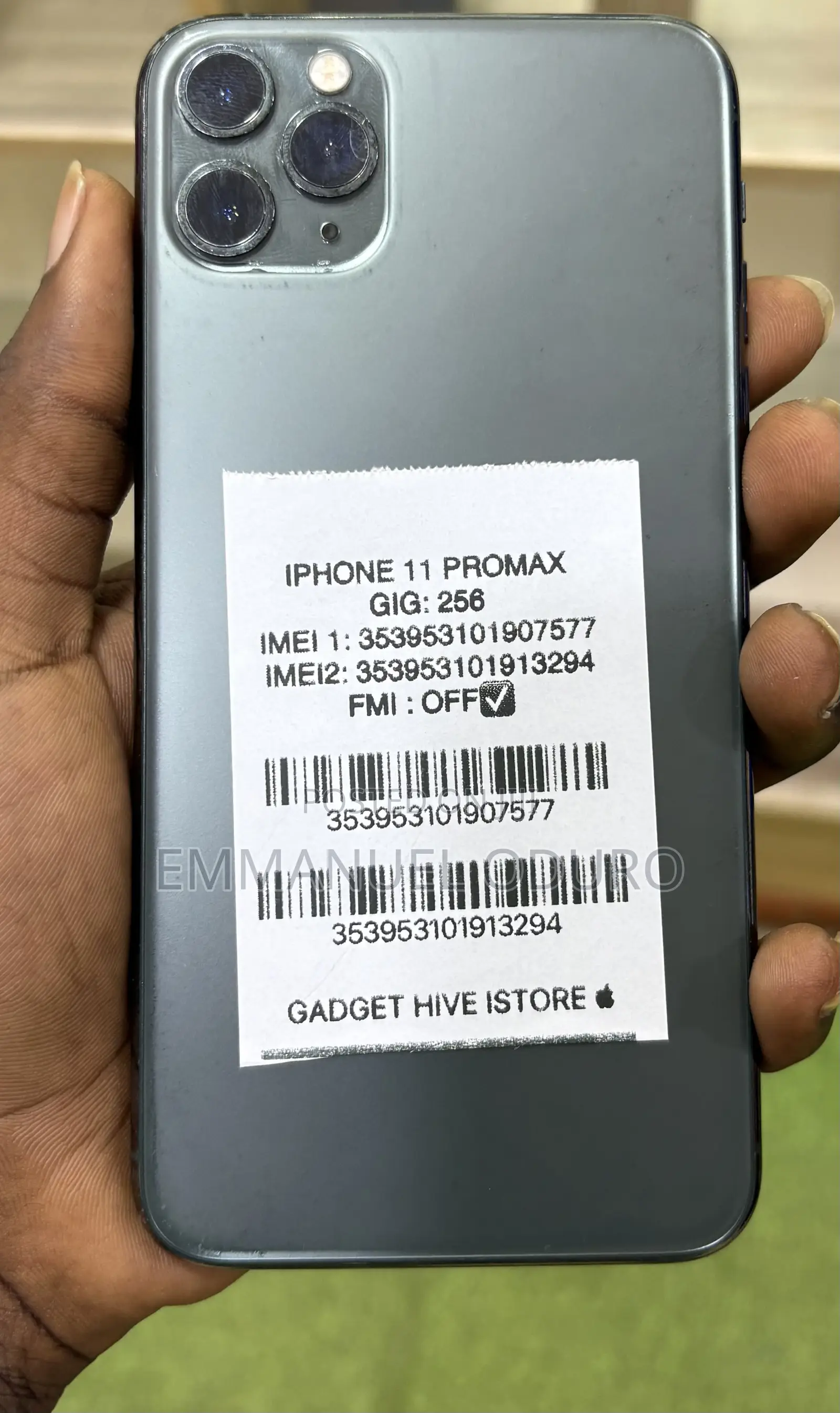 Apple iPhone 11 Pro Max 256 GB Gray