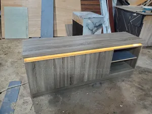 Foreign Wood 5ft Tv Stand With Led