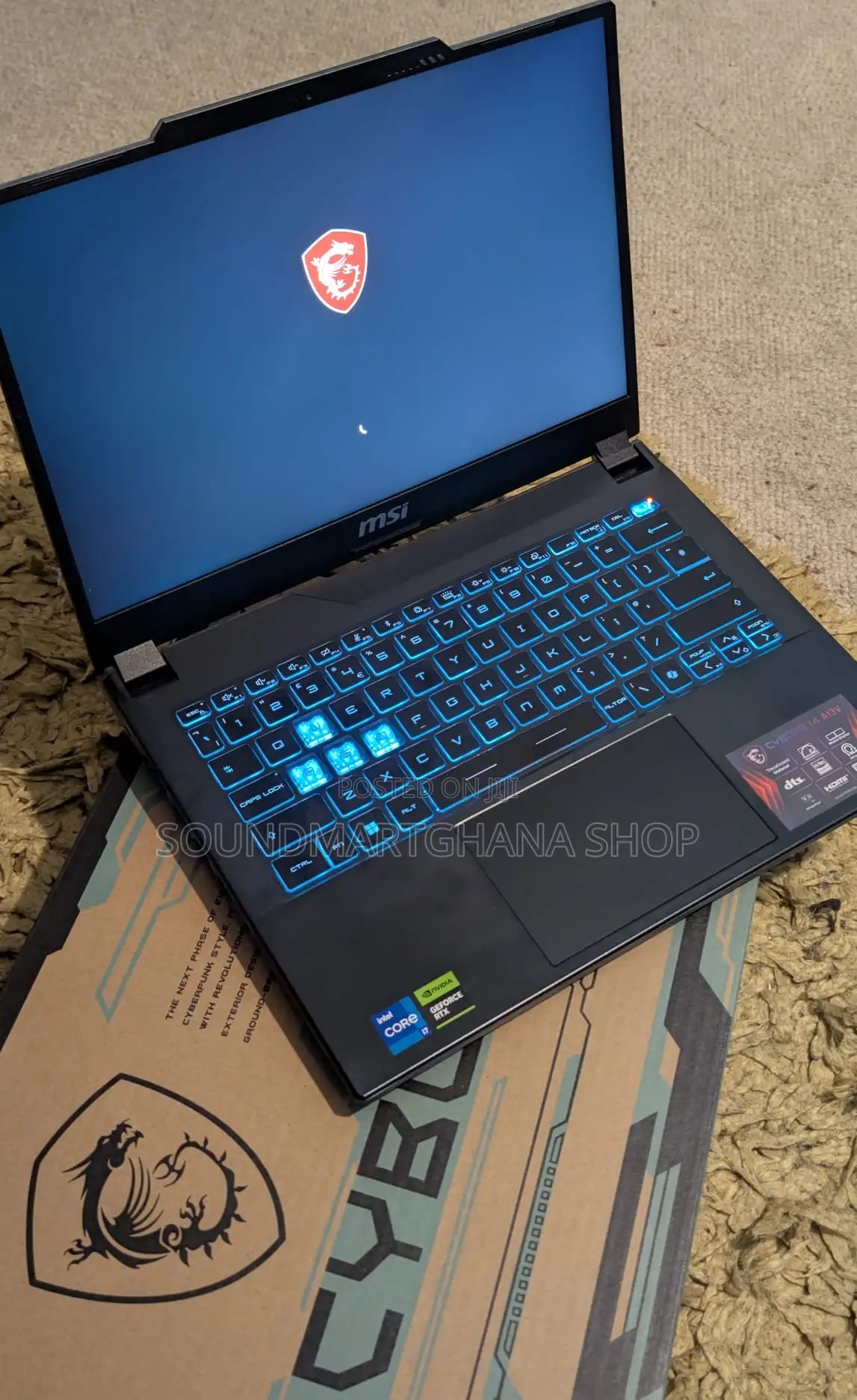 New Laptop MSI Cyborg 15 16GB Intel Core i7 SSD 512GB