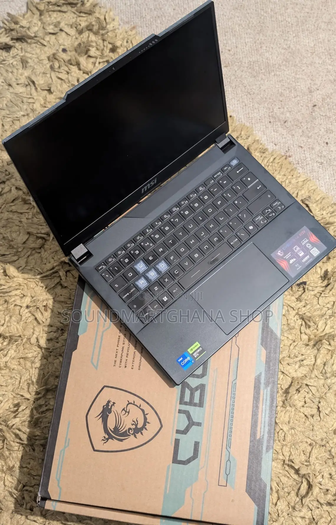 New Laptop MSI Cyborg 15 16GB Intel Core i7 SSD 512GB