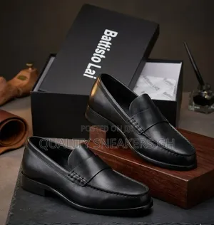 Authentic Loafers Black Men