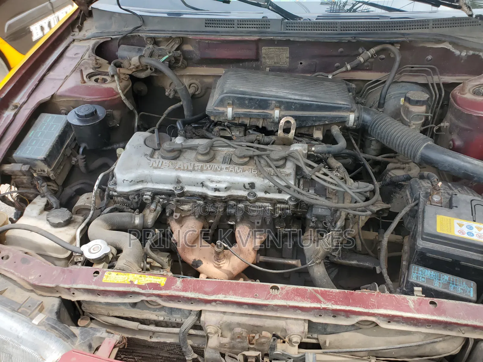 Nissan Almera 1.5 dCi visia 2006 Red