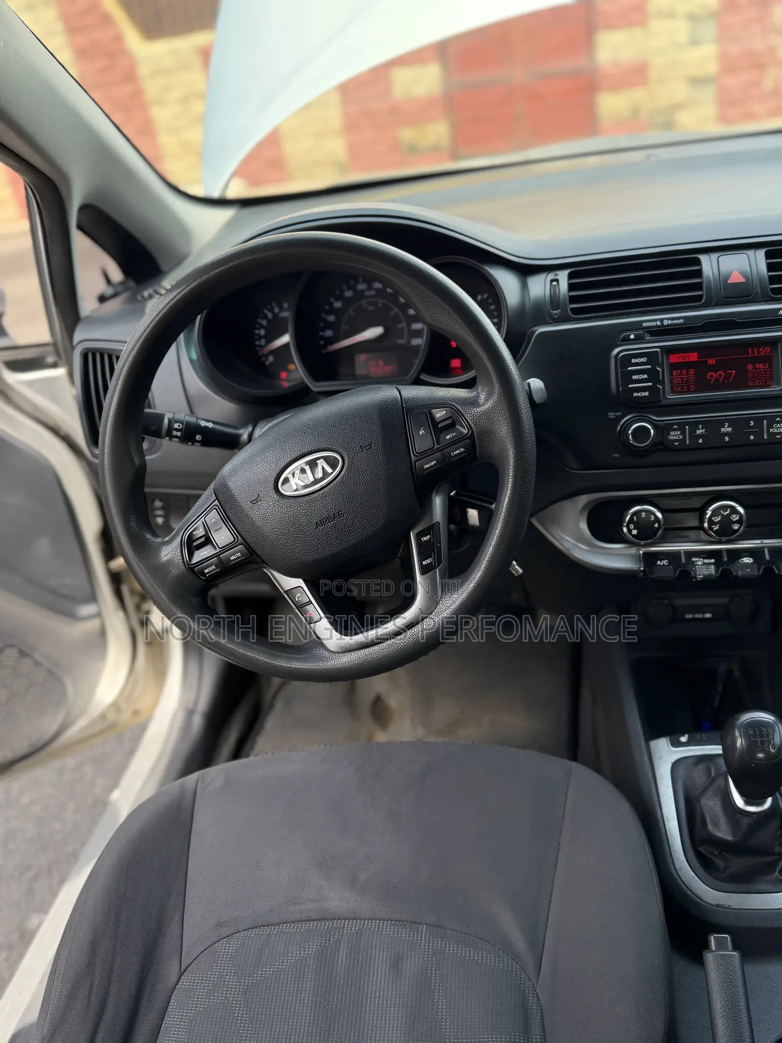 Kia Rio 2013 Silver
