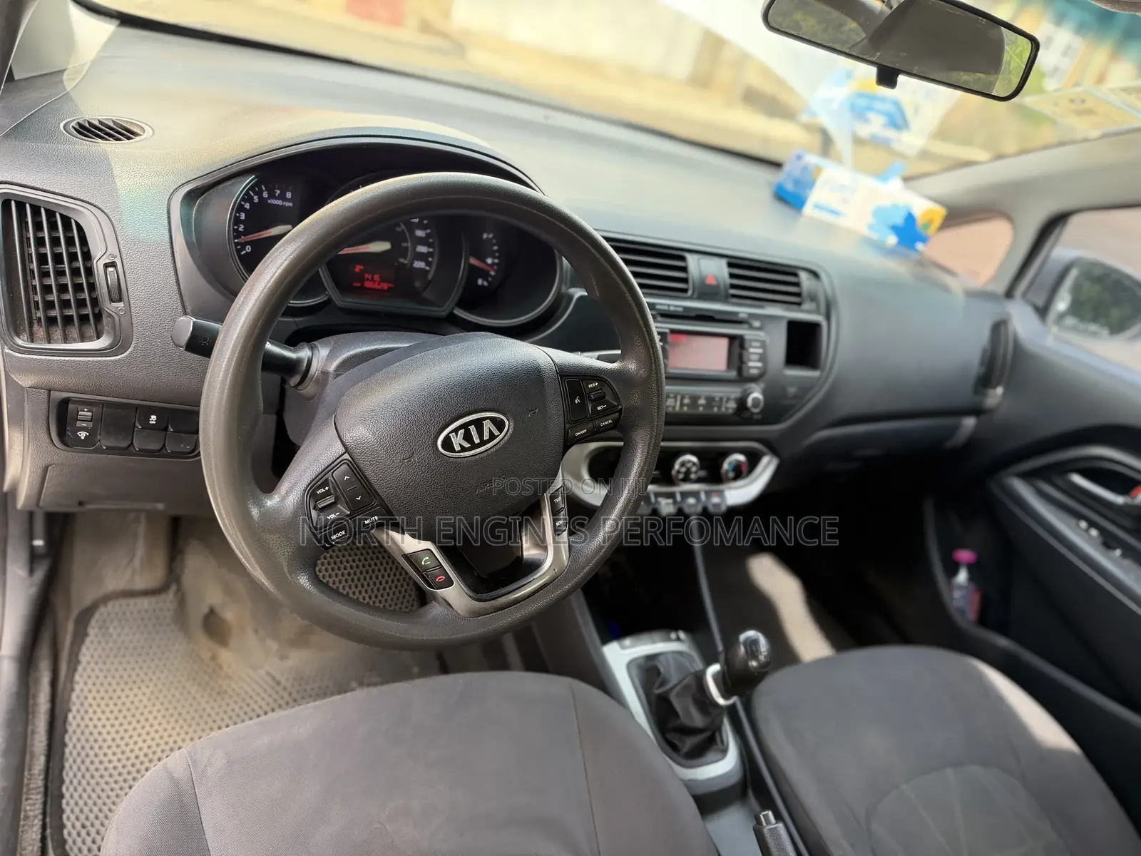 Kia Rio 2013 Silver