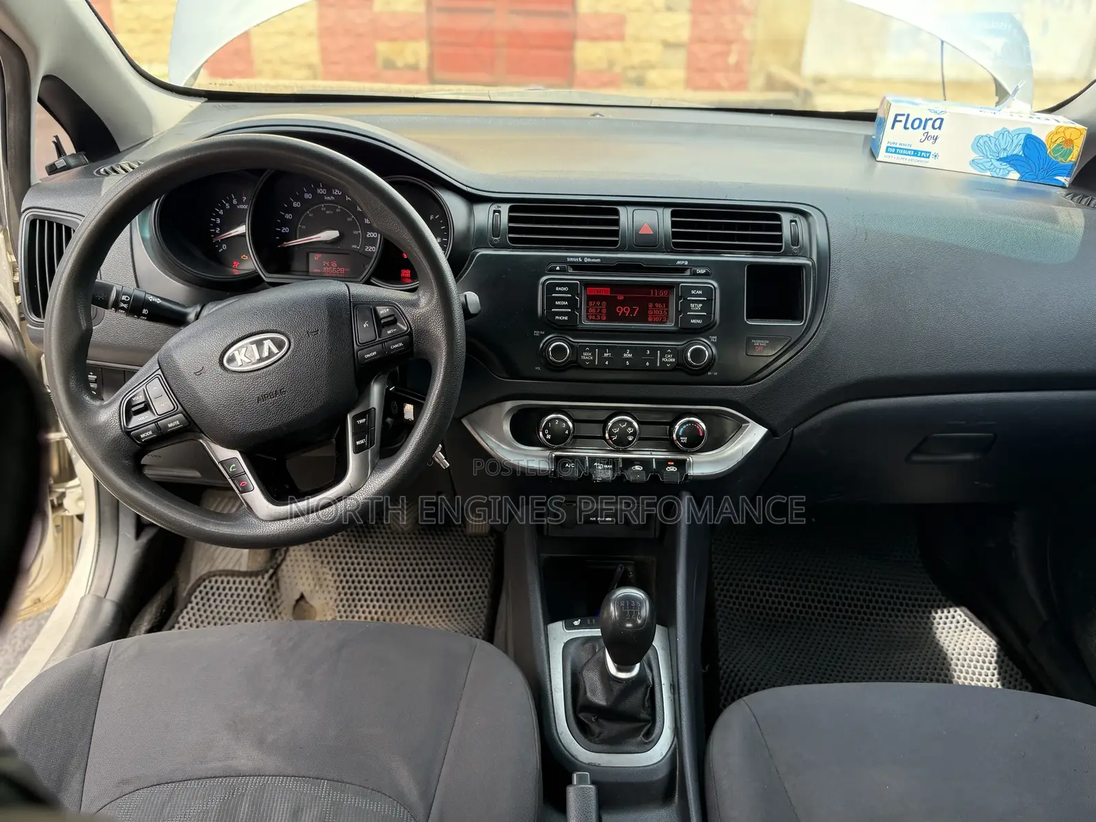 Kia Rio 2013 Silver