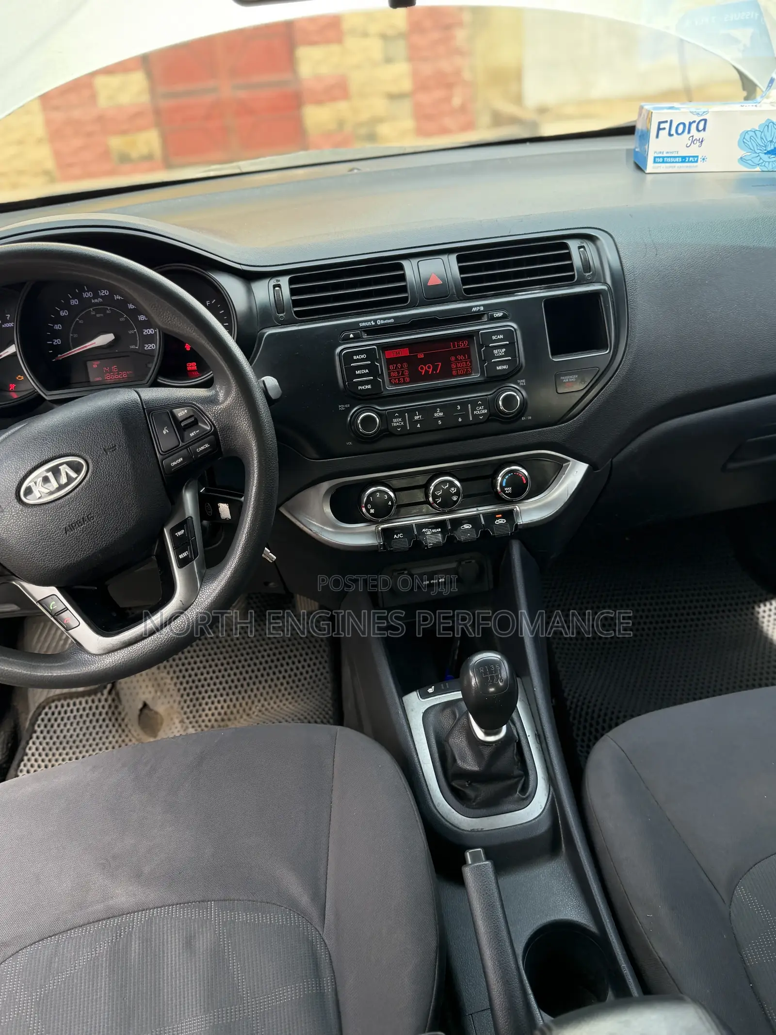 Kia Rio 2013 Silver
