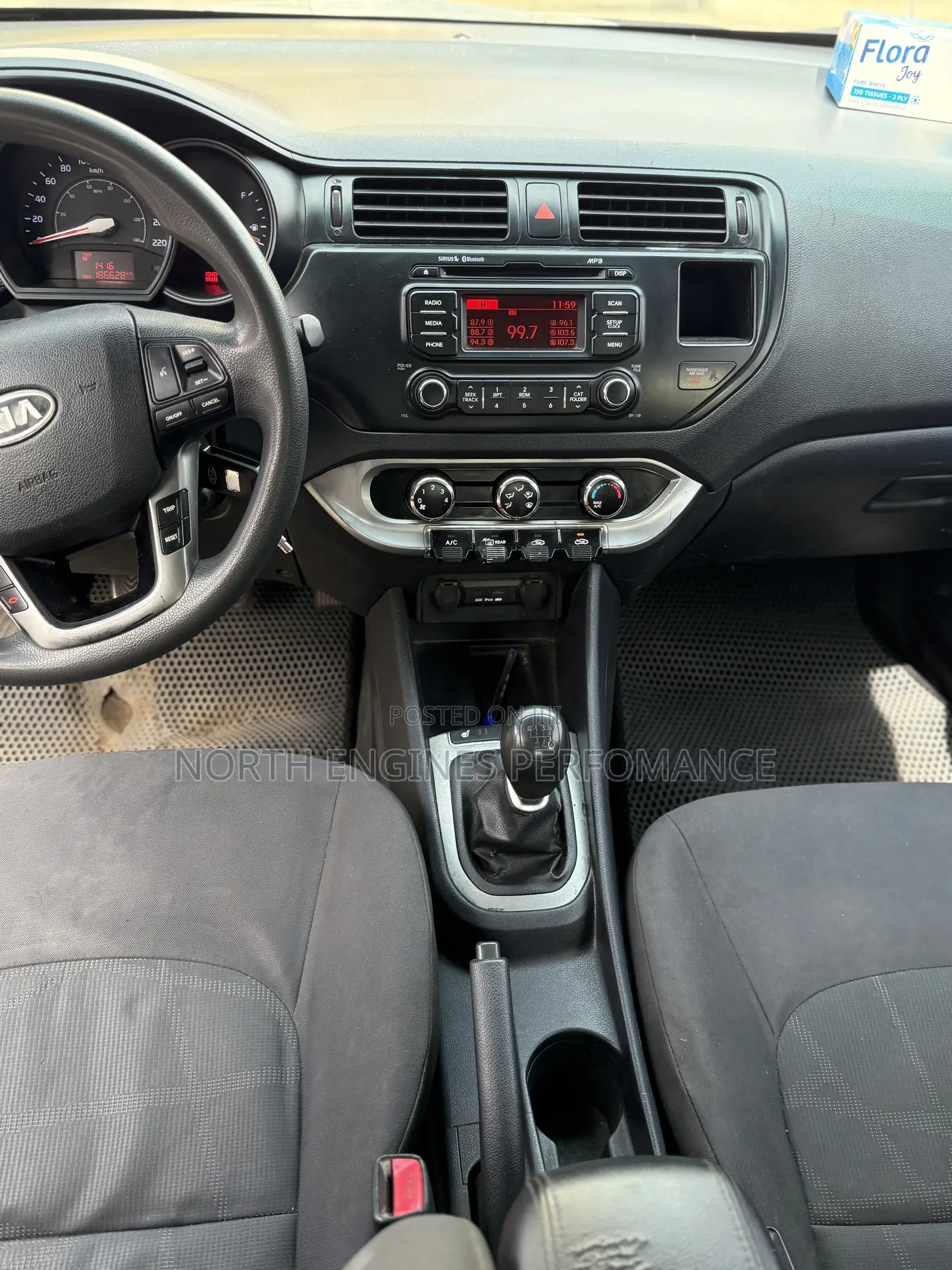 Kia Rio 2013 Silver
