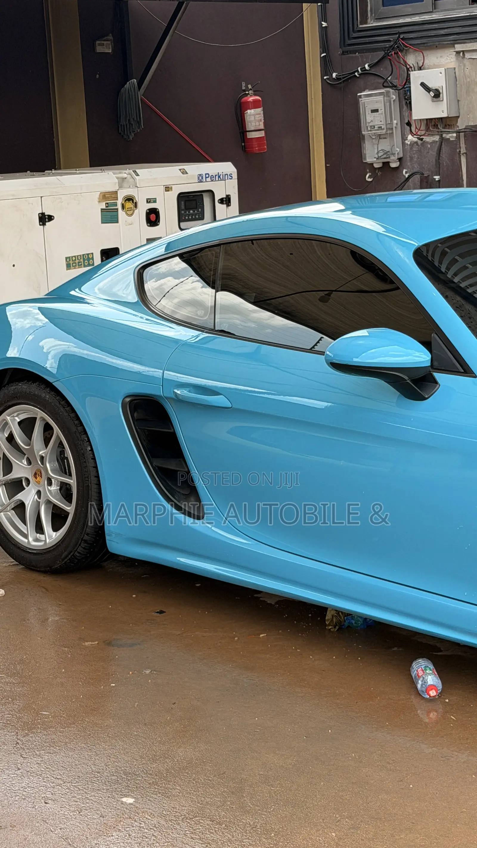Porsche Cayman 2018 Blue