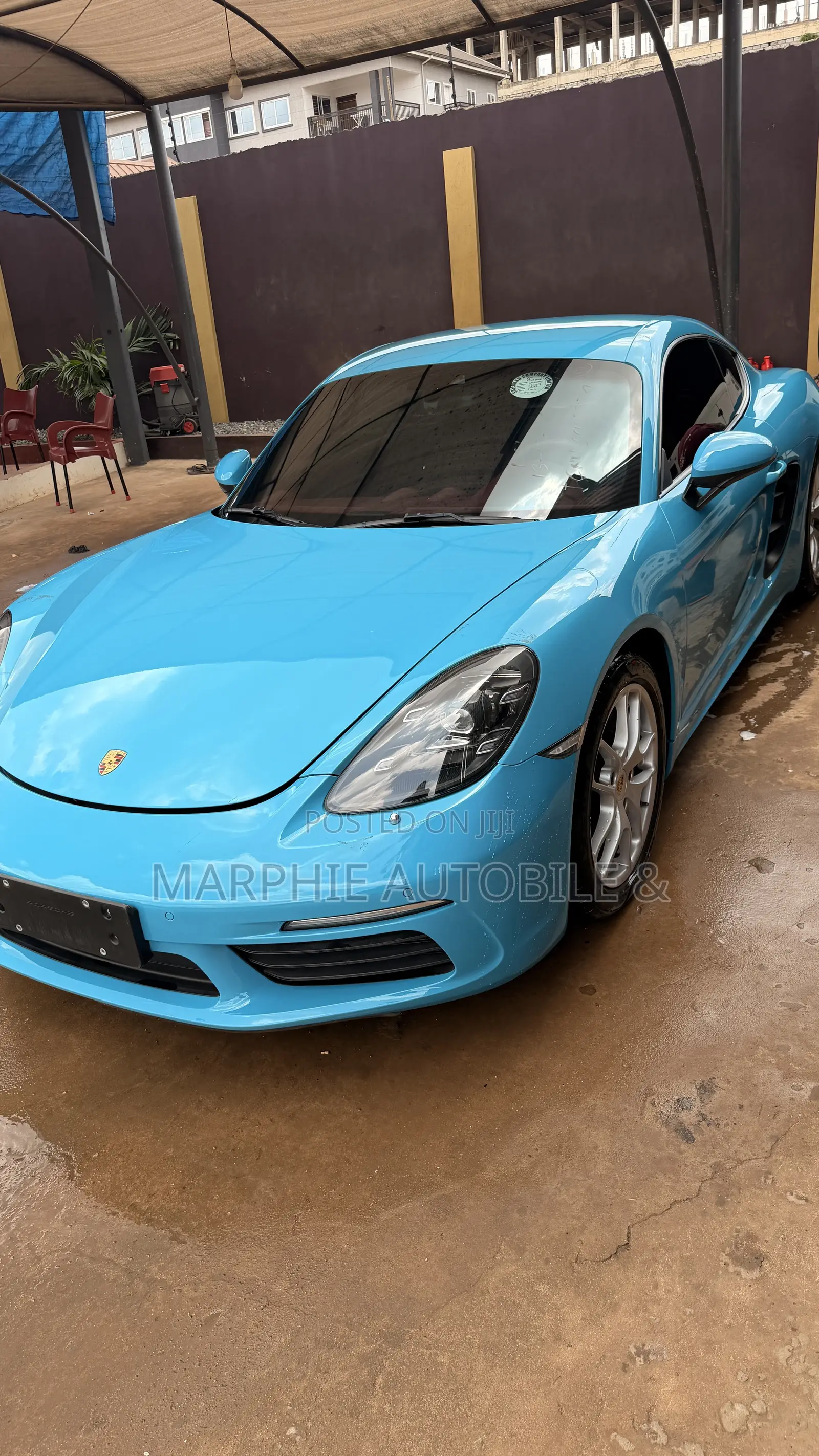 Porsche Cayman 2018 Blue