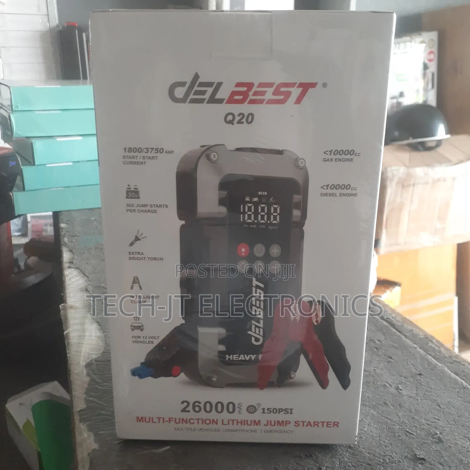 Car Jumperstater and Tire Pump