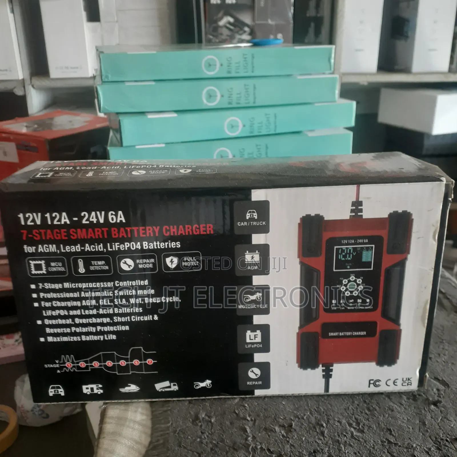 7 Stage Smart Battery Charger