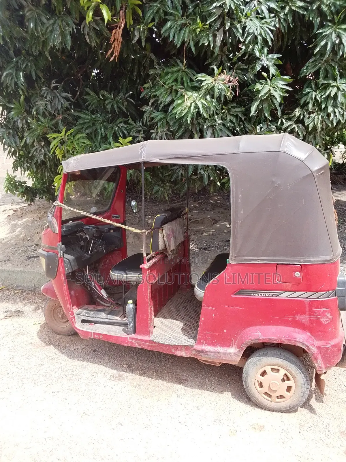 TVS King Deluxe Plus iTouch Start 2023 Red
