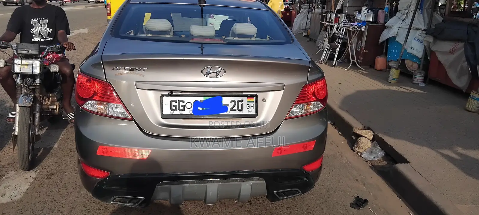 Hyundai Accent 2013 Gray