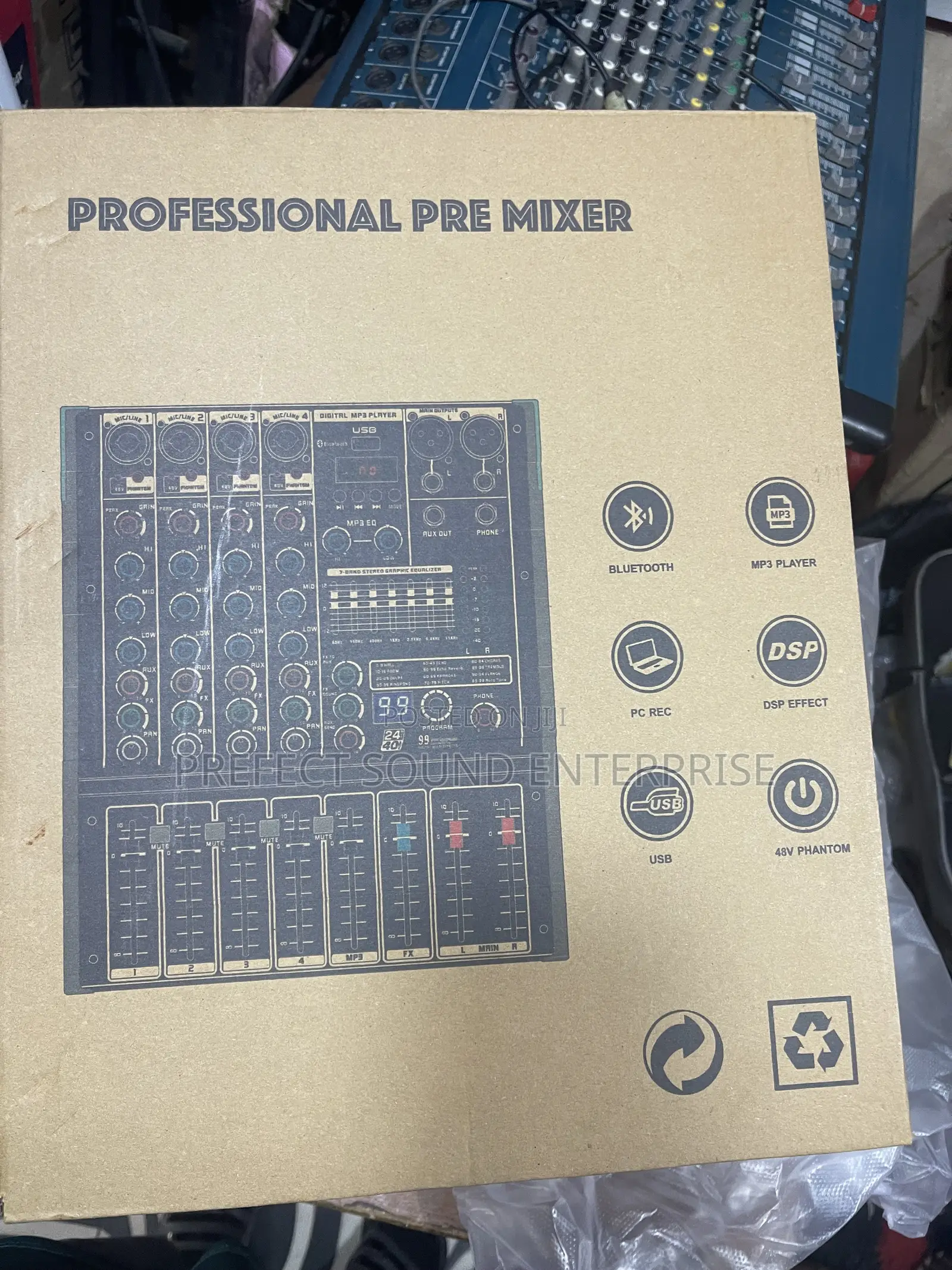 Pa-4 Professional Analog Mixing Console