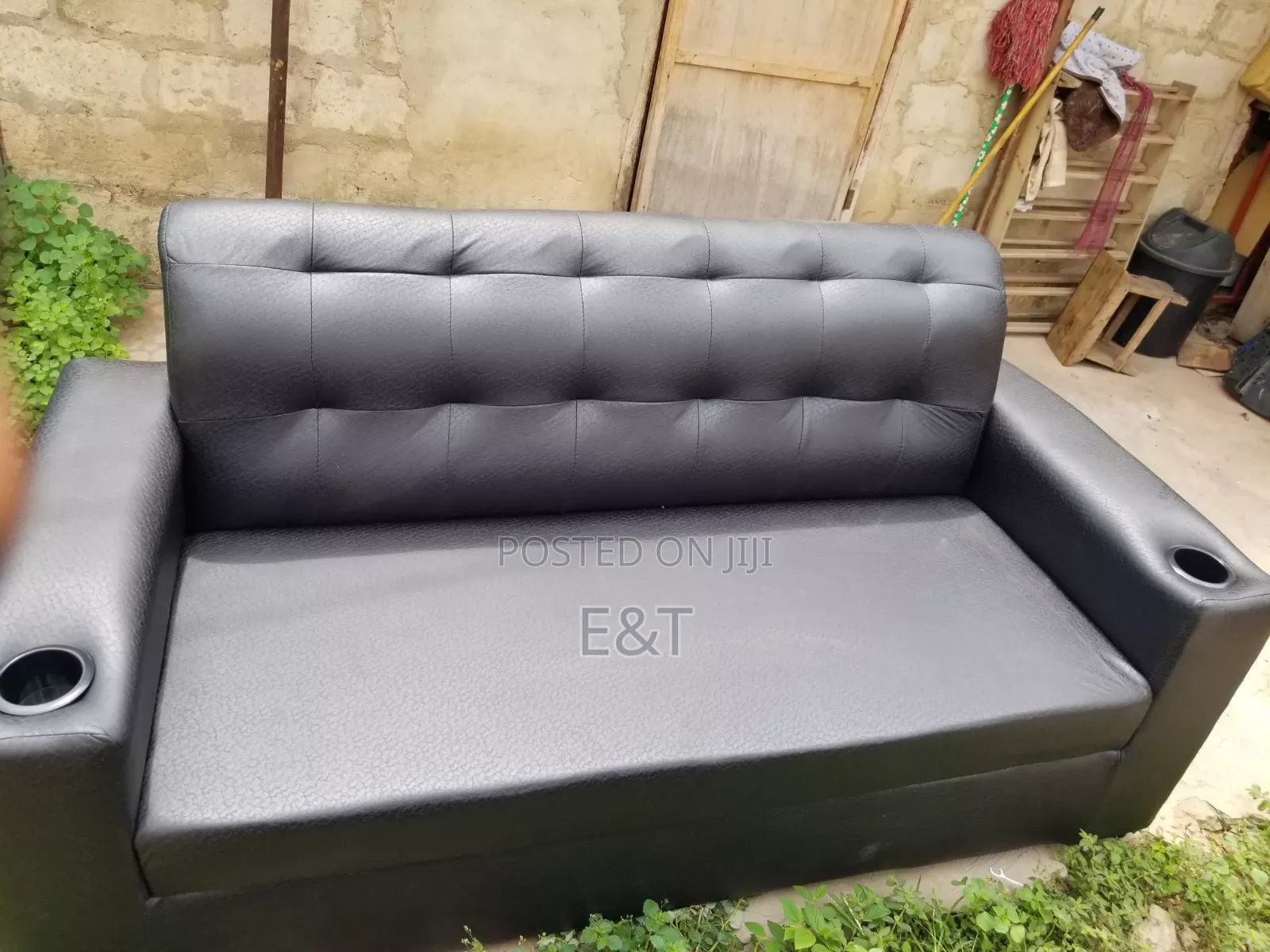 Black 3in1 Sofa