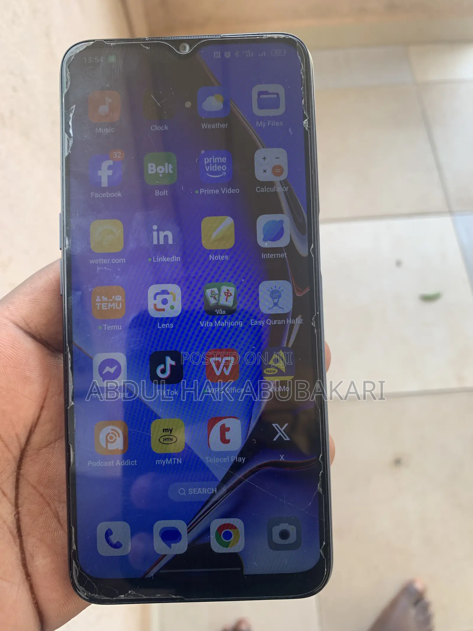 Oppo A54s 128 GB Blue