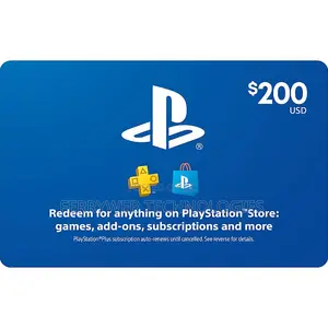 Playstation Gift Card $200