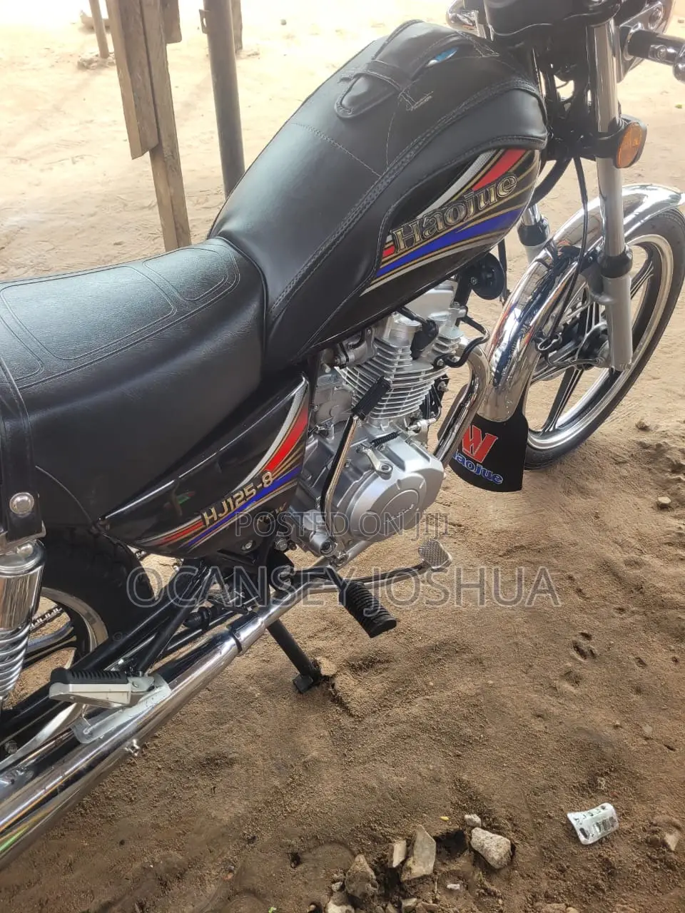 New Haojue HJ125-8K 2026 Black