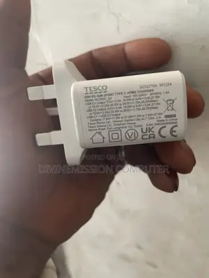 Tesco Phone Charger 35w Pd 2ports Type C Home Charger,5v,9v,15v,20v.