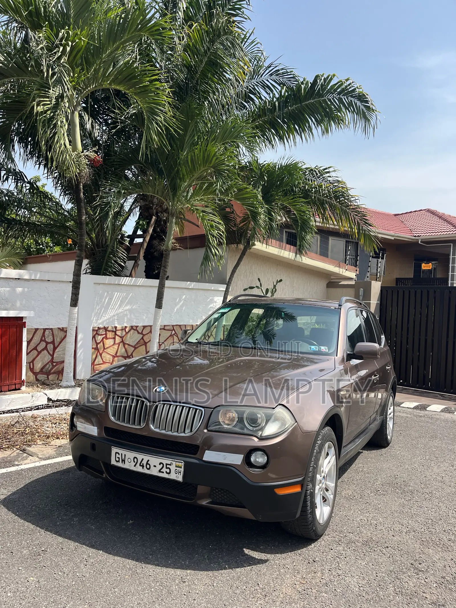 BMW X3 2007 Brown