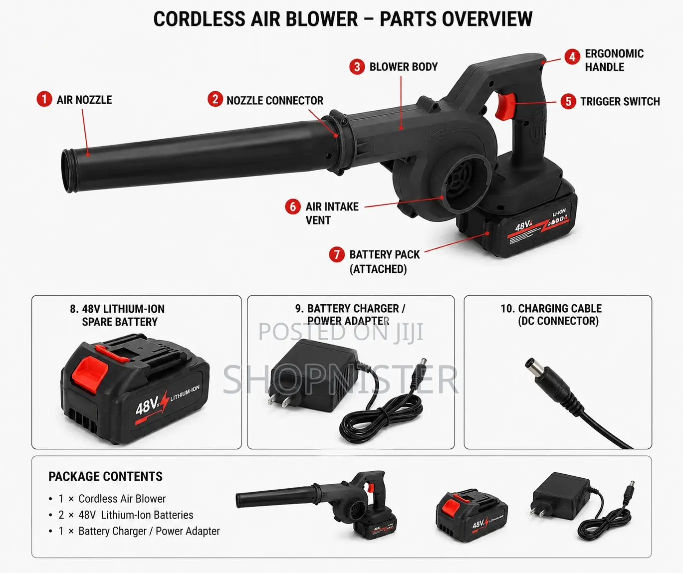 Cordless Electric Air Blower
