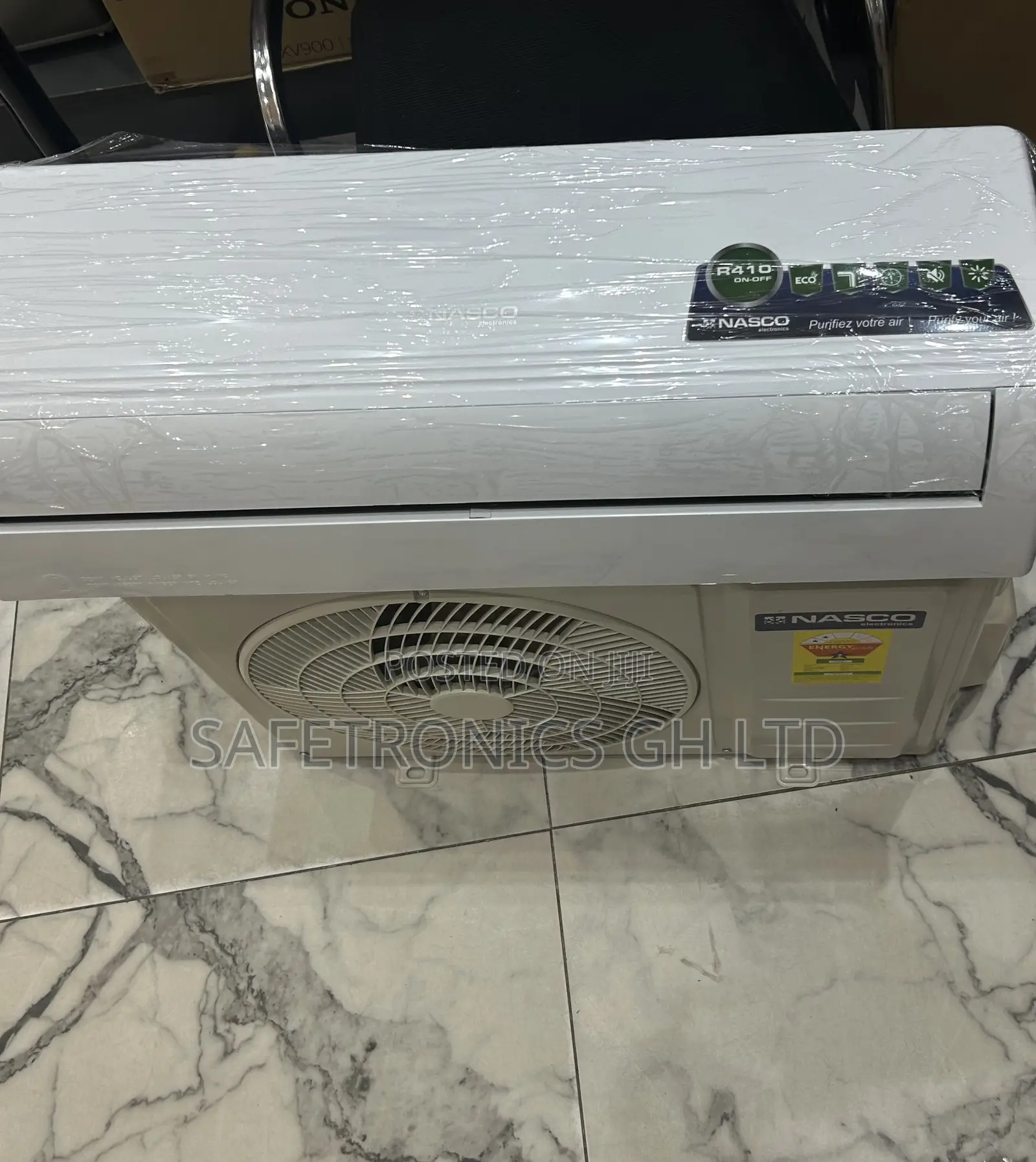 Durable Neat Nasco 2.0hp Split Air Conditioner R410 Gas ( Nas-T18n1 )
