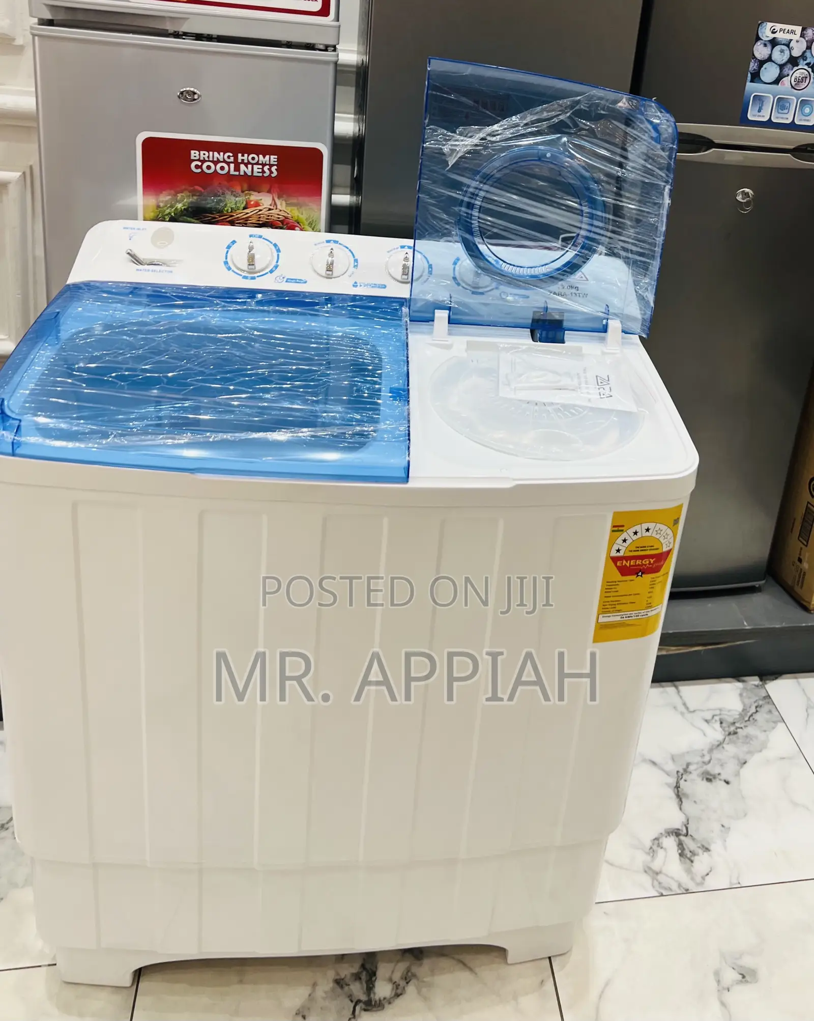 Super Affordable Zara Spin Dry Electric Washing Machine(Semi-Auto)