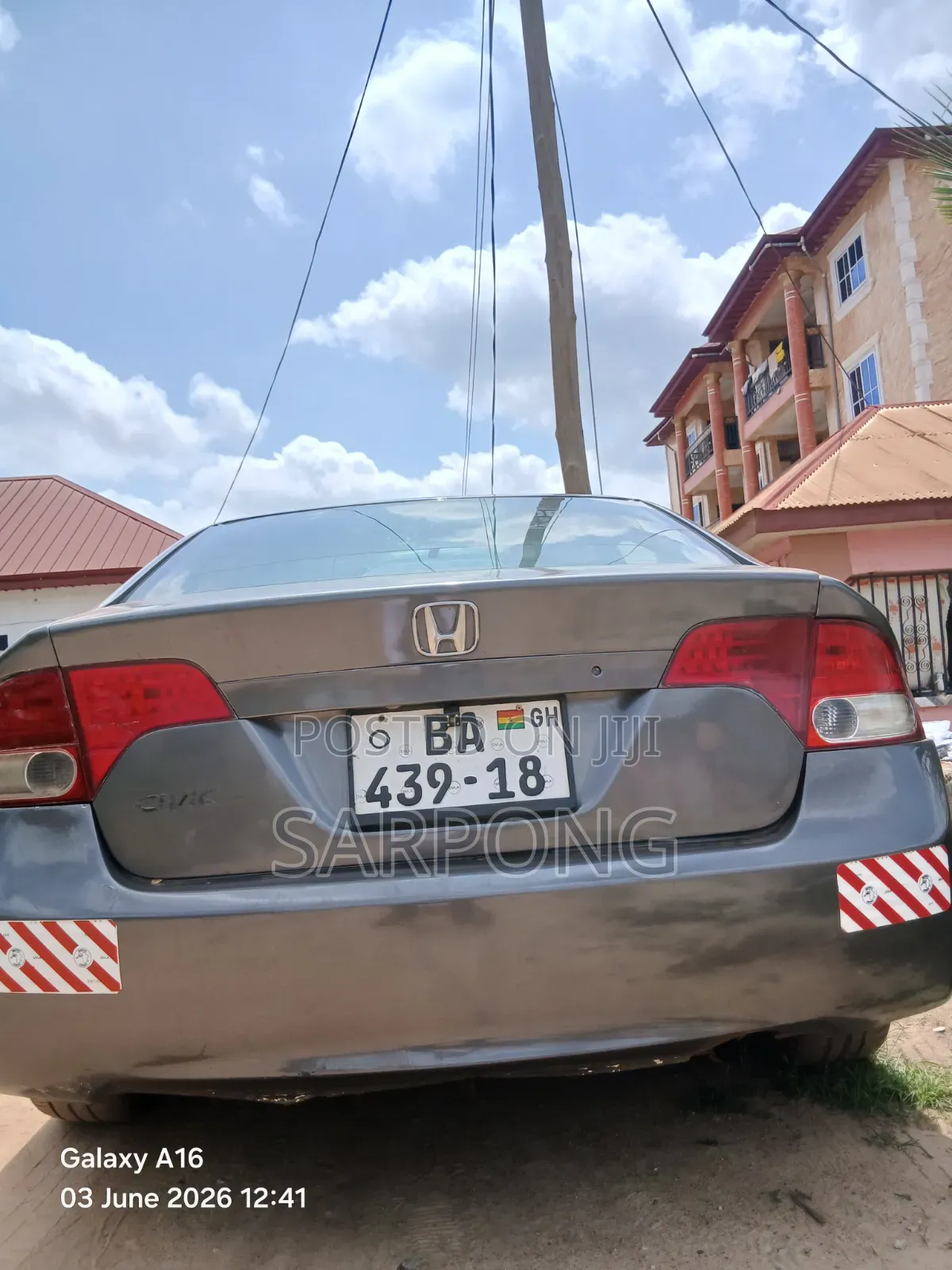 Honda Civic 1.8 Sport Automatic 2007 Gray