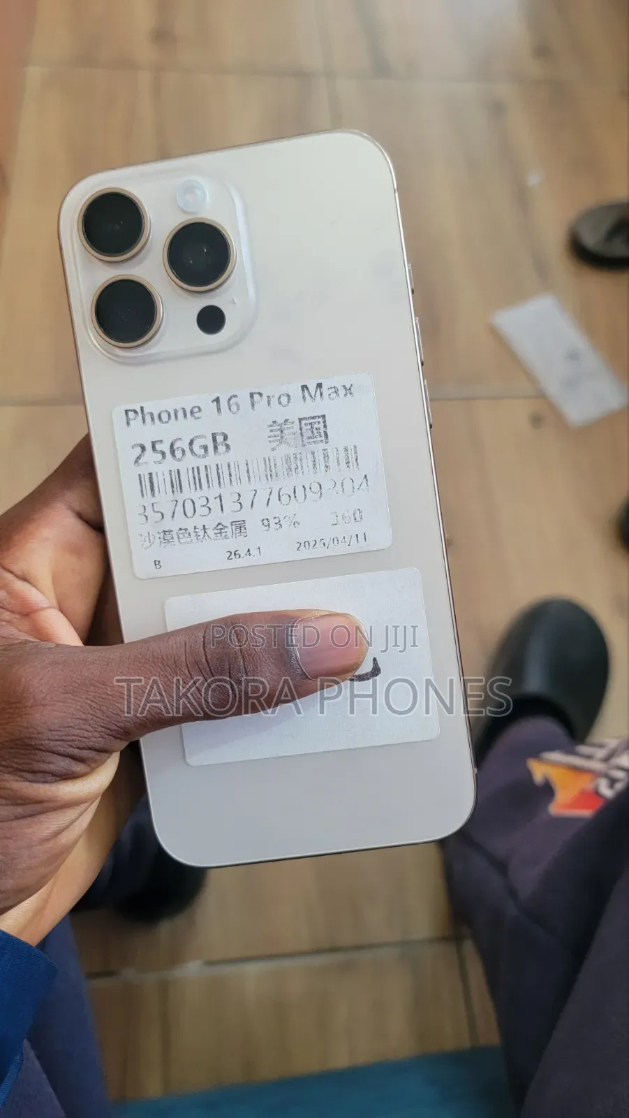 Apple iPhone 16 Pro Max 256 GB Gold