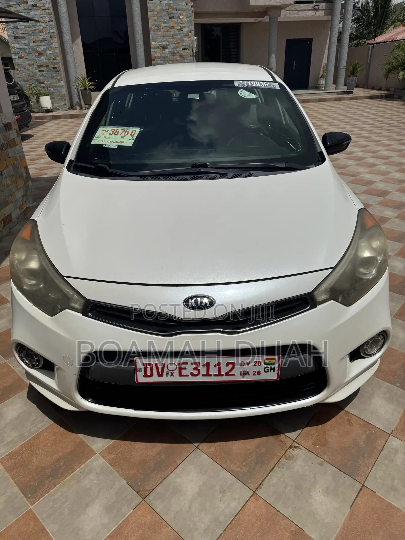 Kia Forte SX Hatchback 2015 White