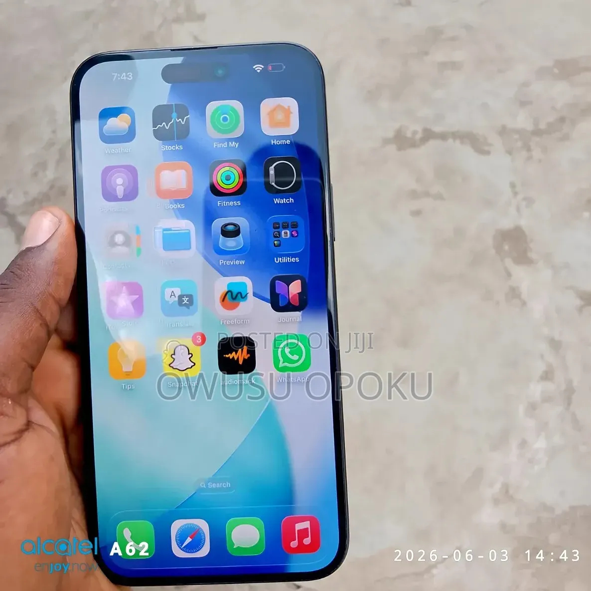 Apple iPhone 15 Plus 128 GB Black