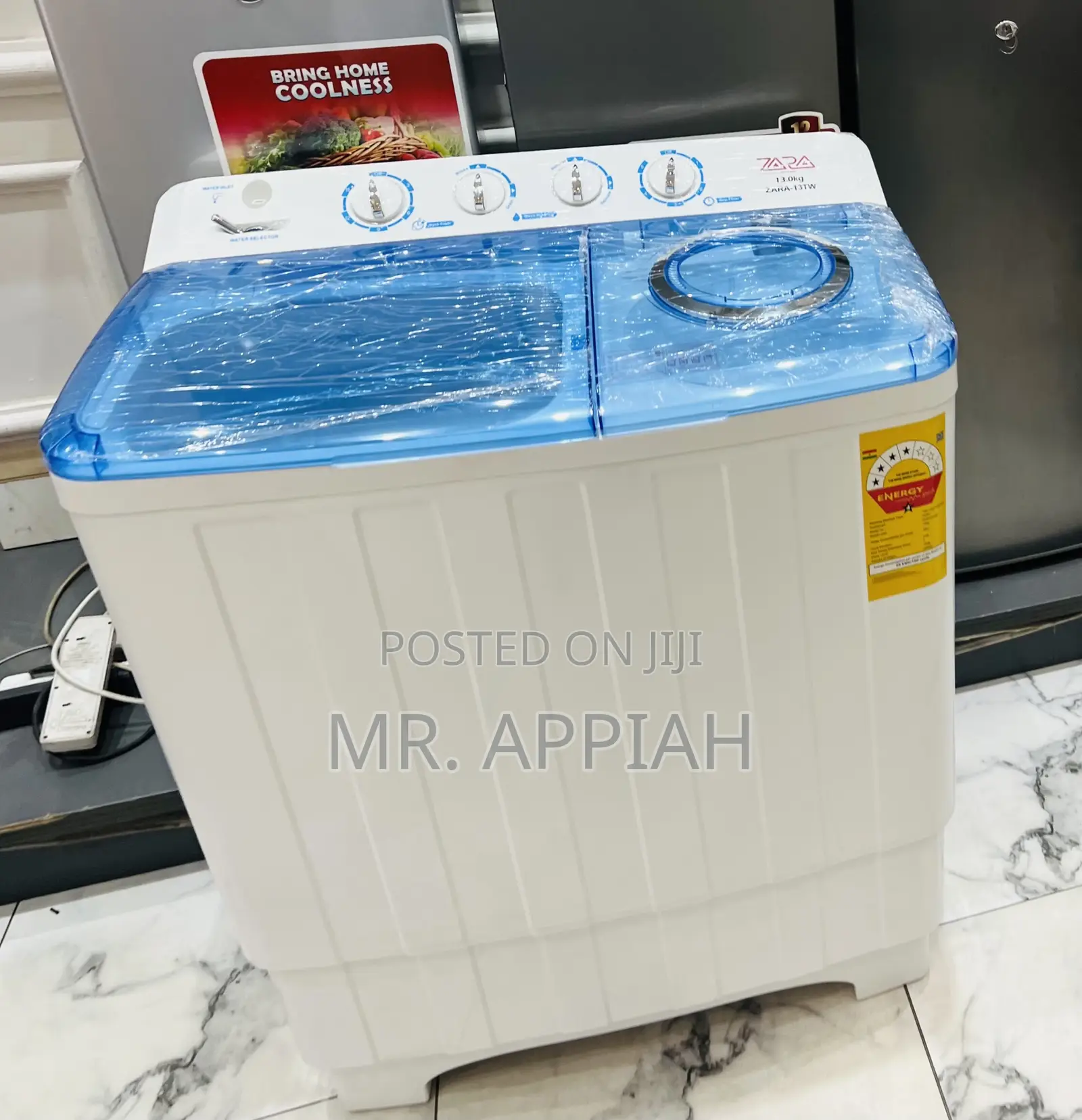 Check Zara 13kg Semi-Auto Electric Washing Machine(Transparent Lid)