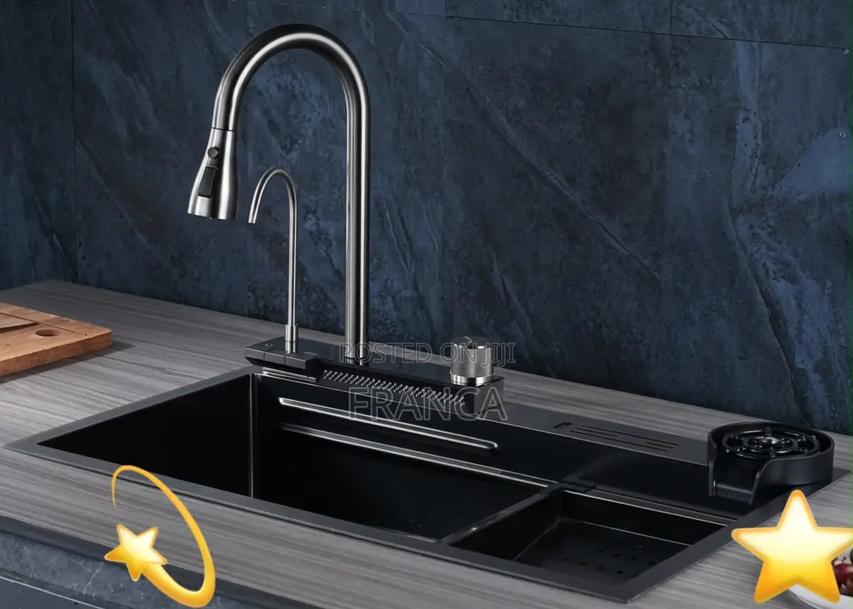 Luxury Smart Kitchen Sink With Led Light and Digital Display