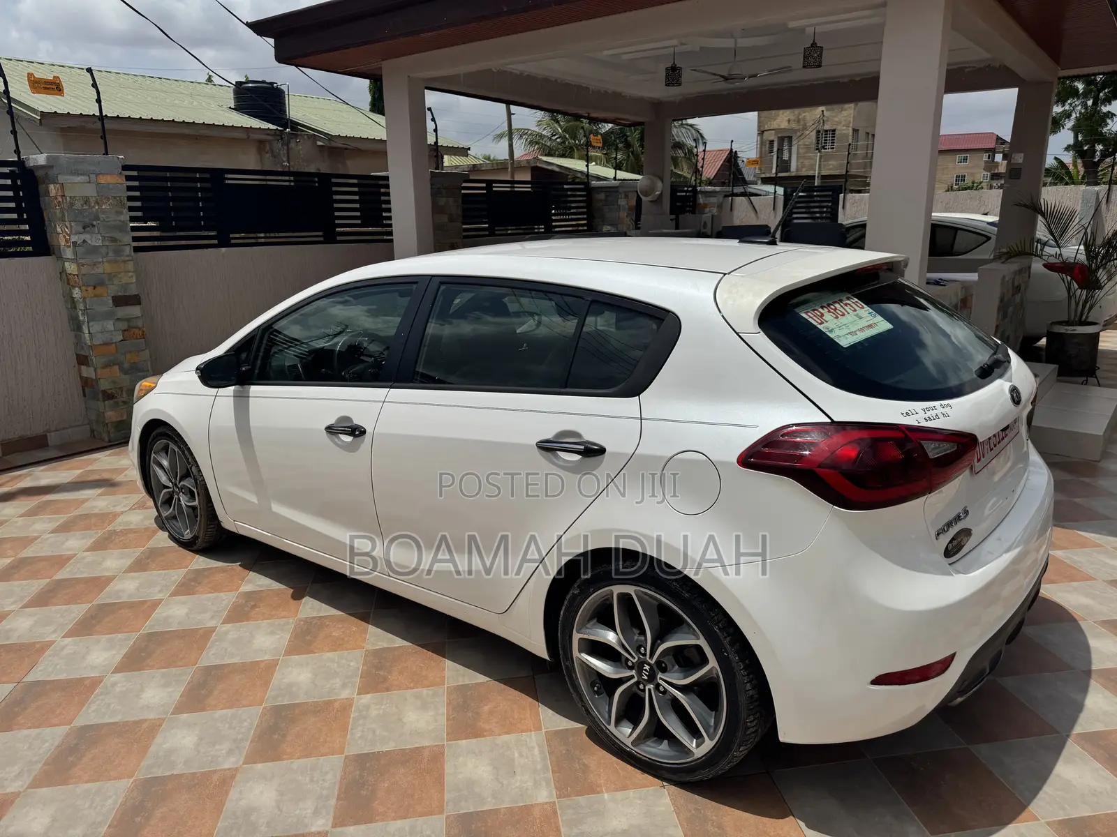 Kia Forte SX Hatchback 2015 White