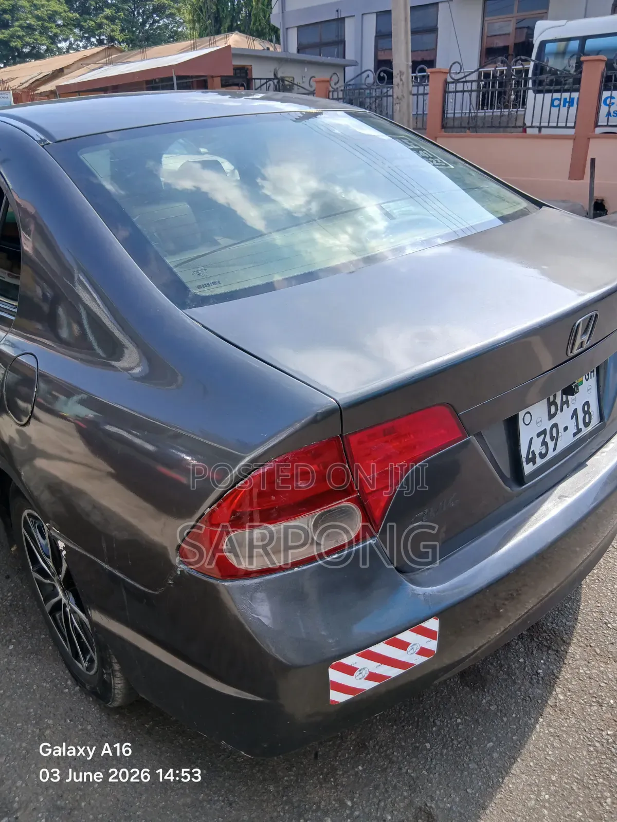 Honda Civic 1.8 Sport Automatic 2007 Gray