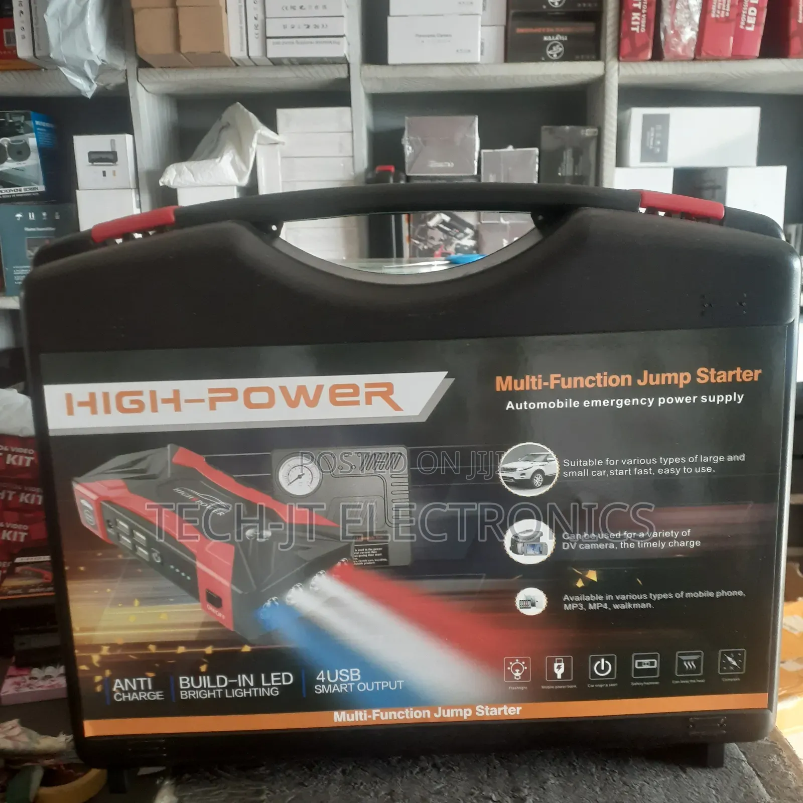 Car Jumper With Pump