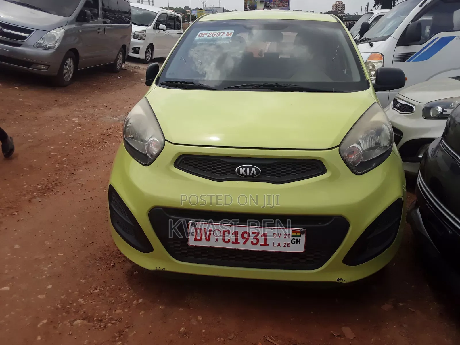 Kia Morning 2012 Green