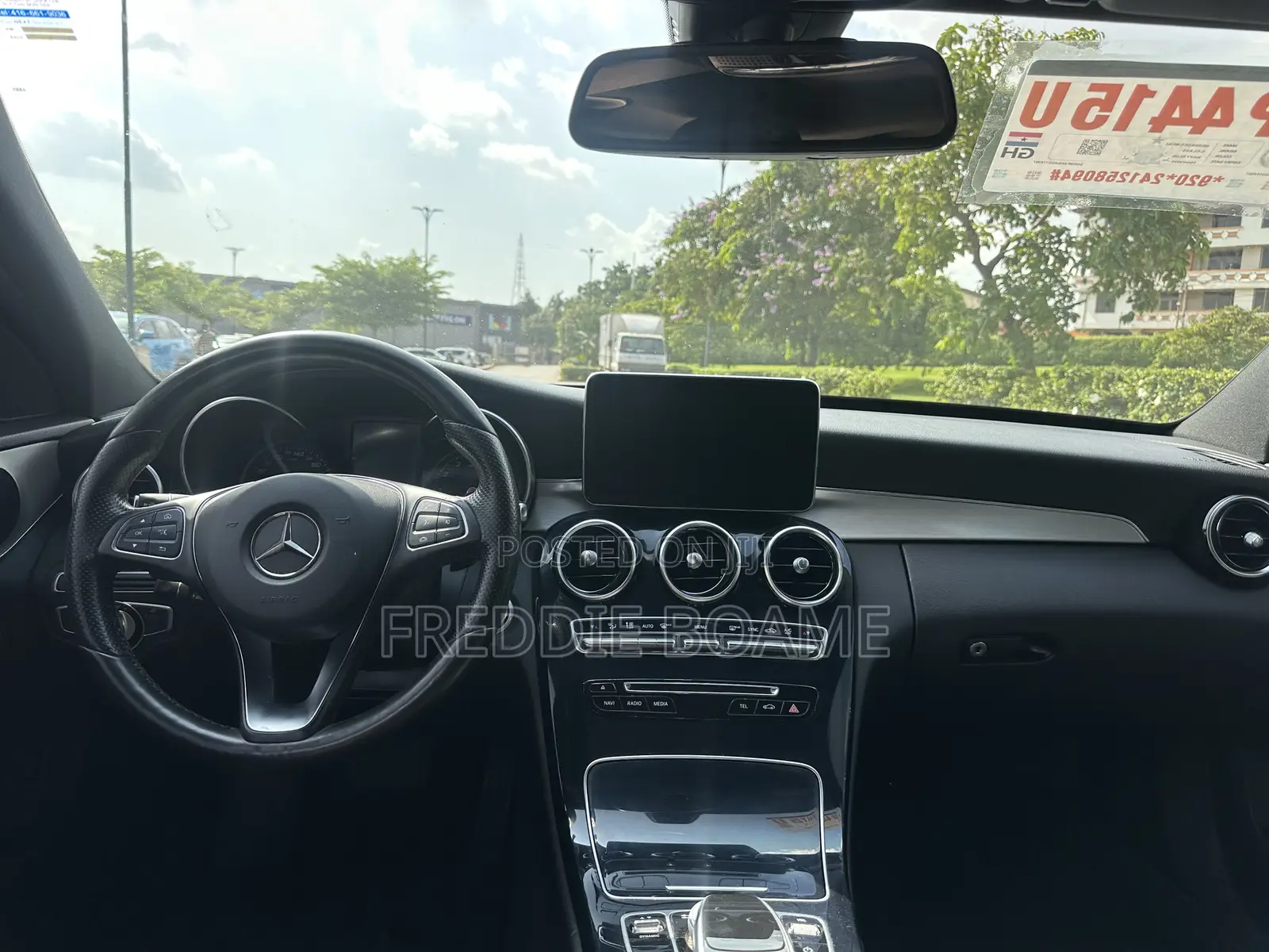 Mercedes-Benz C300 2017 White